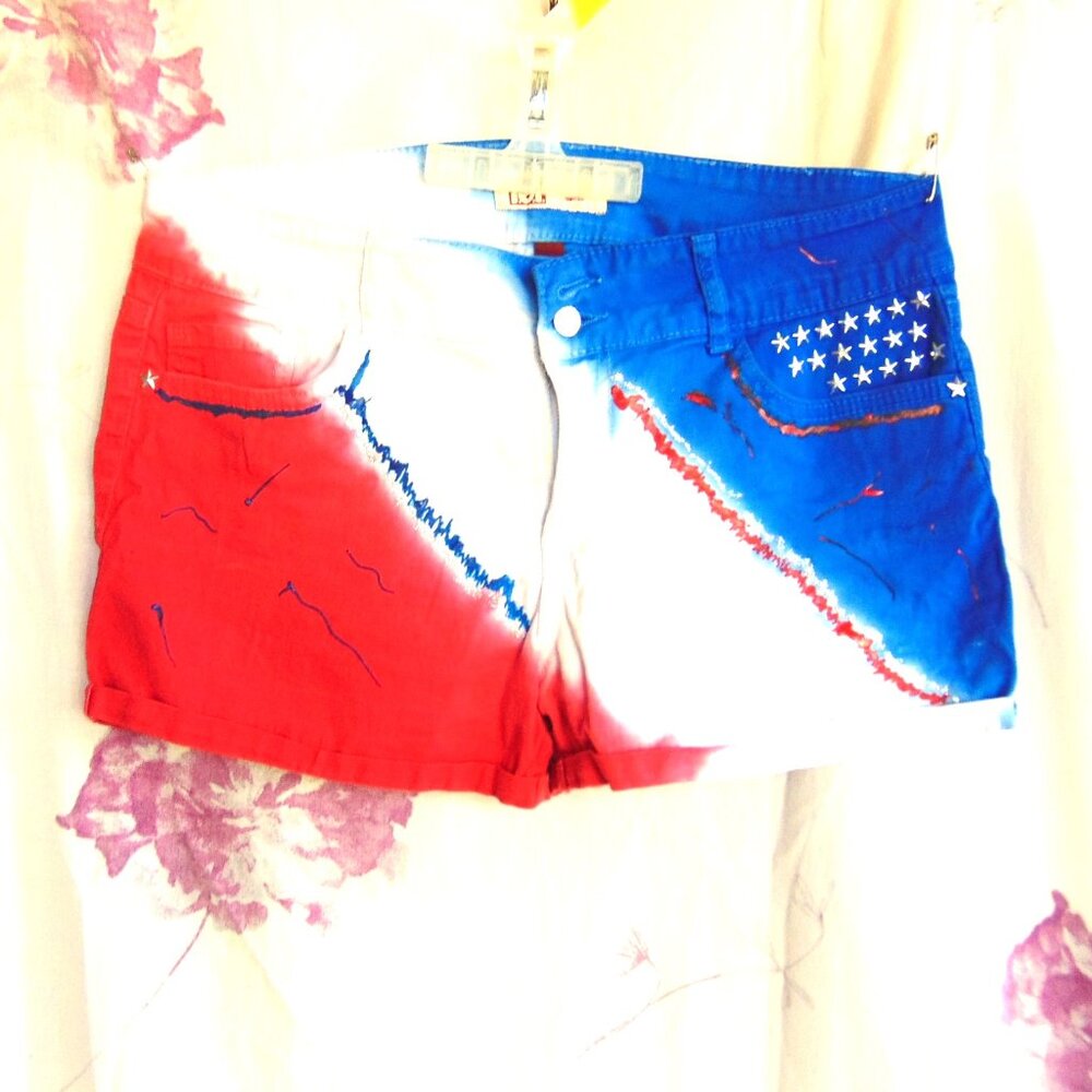 4th of July DIY Shorts